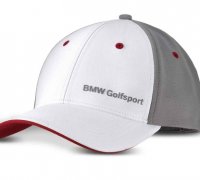 CZAPKA BMW GOLFSPORT BIAŁO-SZARO-CZERWONA 80162460953